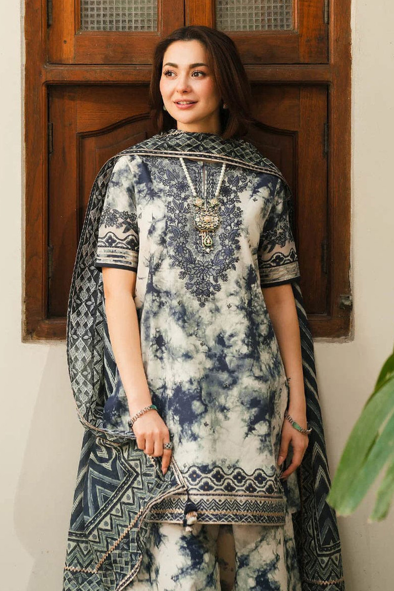 3 Piece Printed Lawn Suit