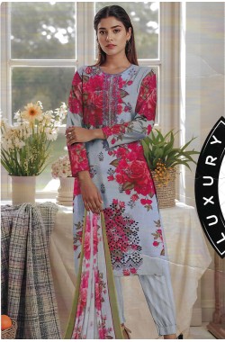 3 Piece Printed Lawn Suit