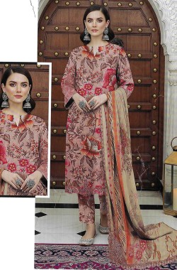 3 Piece Printed Lawn Suit