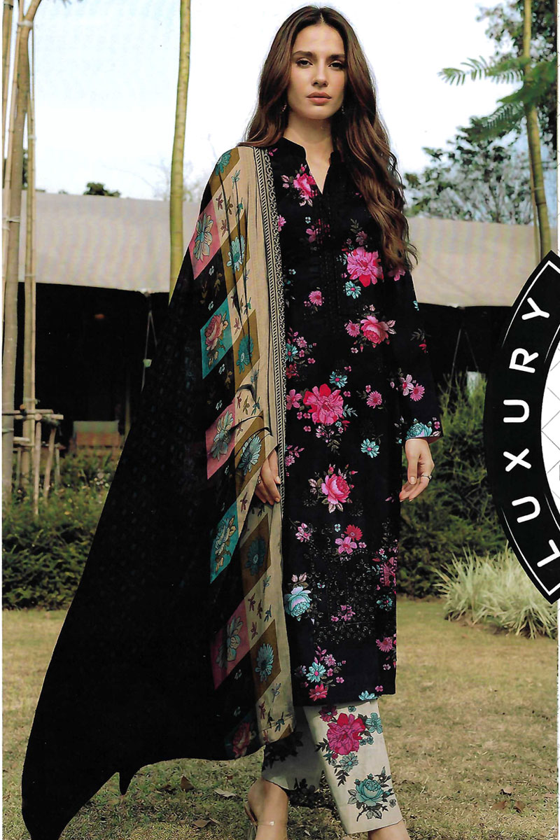 3 Piece Printed Lawn Suit