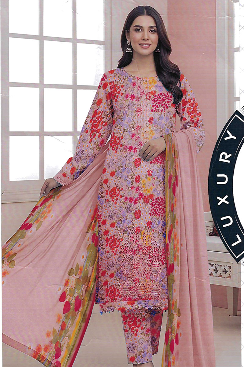 3 Piece Printed Lawn Suit