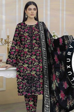 3 Piece Printed Lawn Suit