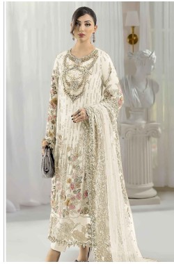 Chiffon Heavy With Heavy Embroidery Suit
