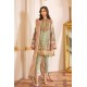 Baroque Green Soft Net Embroidery Formal Collection 3pc