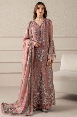 Embroidered Chiffon 3 Piece Suit