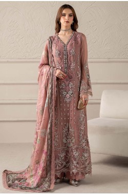 Embroidered Chiffon 3 Piece Suit