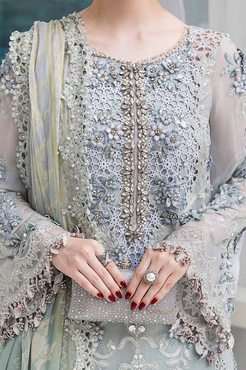 Chiffon Embroidery Suit 3Pcs