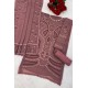 Badami Embroidered Georgette Semi-Stitched Suit