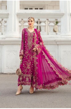 Embroidered Chiffon Suit 3 Piece
