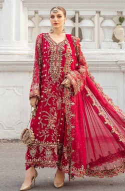 Embroidered Chiffon Suit 3 Piece