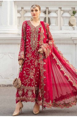 Embroidered Chiffon Suit 3 Piece